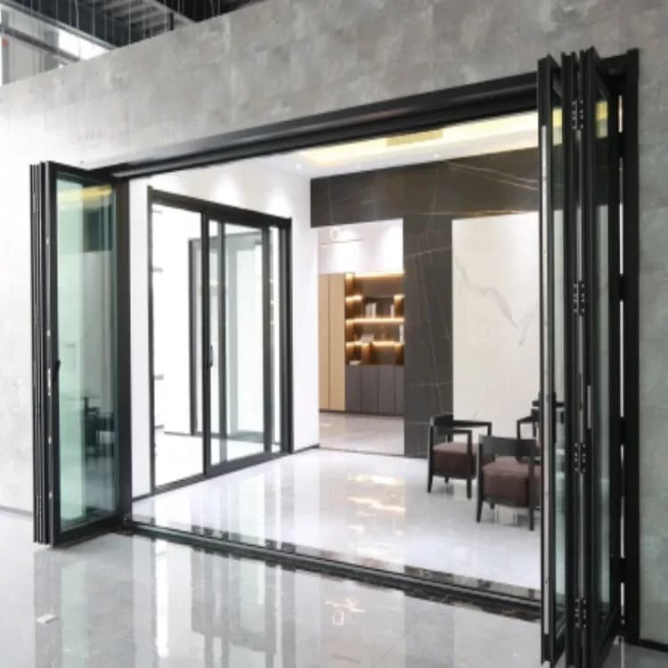 Cửa Kính Xếp Gấp Mở Điện EOSS