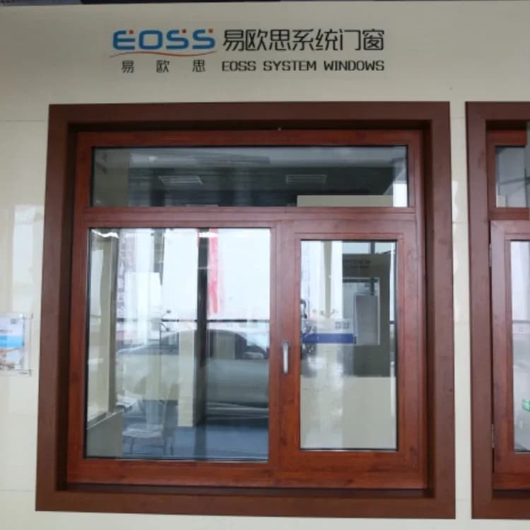 Cửa Sổ Lật Trục Giữa Hợp Kim Nhôm EOSS