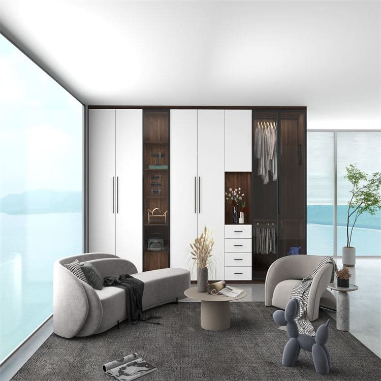 Tủ Quần Áo Nhôm Cánh Kính