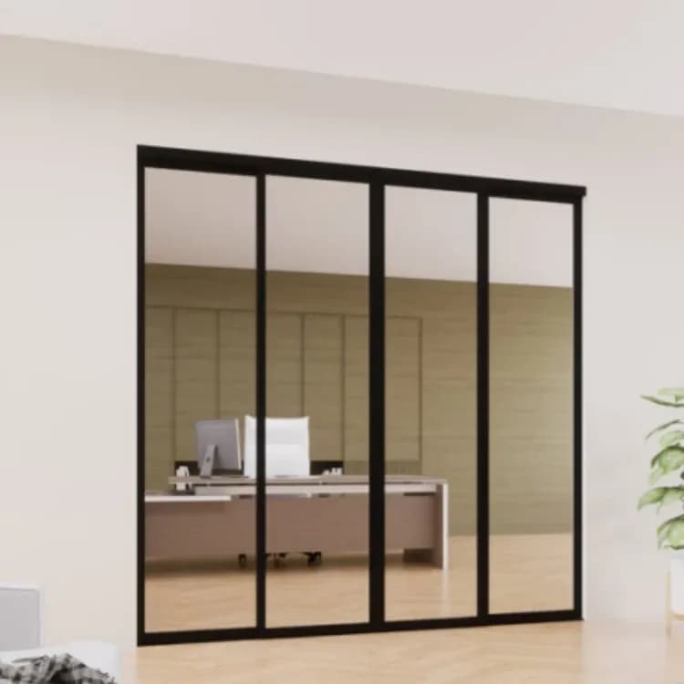 Cửa Lùa Kính Khung Nhôm EOSS